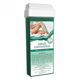 Alveola Waxing görgős gyantapatron aloe vera kivonattal széles görgőfejjel 100ml