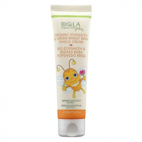 Biola bio echinacea & búzafű baba popsivédő krém 100ml