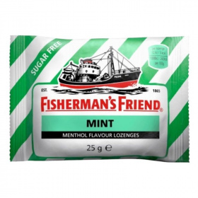 Fishermans Friend cukorka zöld 25g