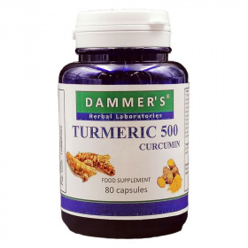 Dammers Turmeric (kurkuma por) 500mg kapszula 80db