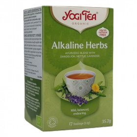 Yogi lúgosító gyógynövényes bio filteres tea 17x1,8g