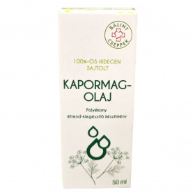 Bálint cseppek Kapormag olaj (100%-os hidegen sajtolt) 50ml