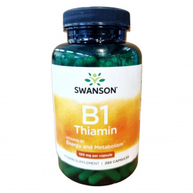 Swanson B1-vitamin kapszula 250db
