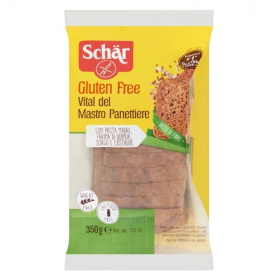 Schär vital gluténmentes többmagvas szeletelt kenyér 350g