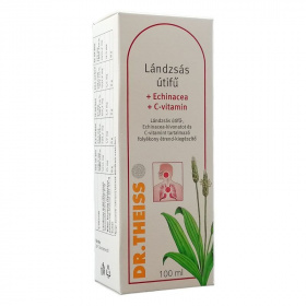 Dr. Theiss lándzsás útifű szirup + echinacea + C-vitamin 100ml