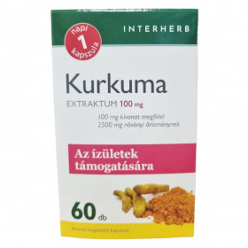 Interherb Napi 1 Kurkuma Extraktum 100mg kapszula 60db
