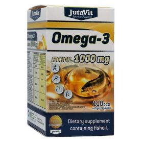 JutaVit Omega-3 Fishoil 1000mg (Tny) kapszula 110db