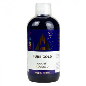 Pure Alchemy Silver Arany kolloid 25ppm 480ml
