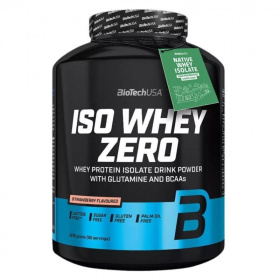 BioTechUSA Iso Whey Zero (eper) tejsavó fehérjepor 2270g