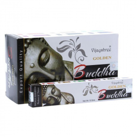 Vijayshree Golden Nag füstölő pálca - buddha 15g