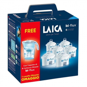 Laica Bi-flux 6x + Stream line vízszűrőkancsó 1db