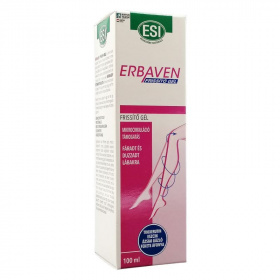 ESI Erbaven frissítő gél 18 féle összetevővel visszerek és hajszálerek ellen 100ml