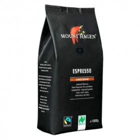 Mount Hagen bio espresso kávé - szemes, fairtrade 1000g