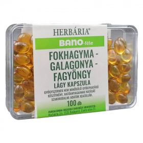 Bano fokhagyma-galagonya-fagyöngy kapszula 100db