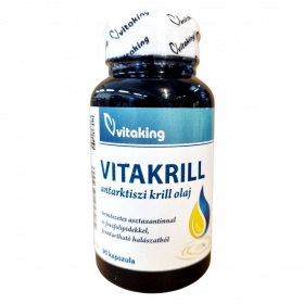 Vitaking Vitakrill 500mg krill olaj gélkapszula 90db