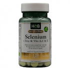 H&B Szelén+Cink +Vitaminok tabletta 120 db 