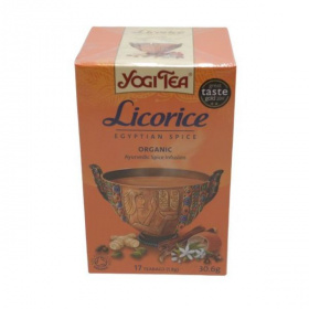 Yogi egyiptomi fűszeres édesgyökér bio filteres tea 17x1,8g
