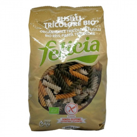 Felicia bio gluténmentes rizs száraztészta - orsó (fusilli) 500g