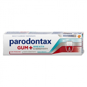 Parodontax fogkrém - Gum+ Breath, senswhite 75ml