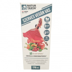 Natur Tanya szerves vegán vas szirup 170ml