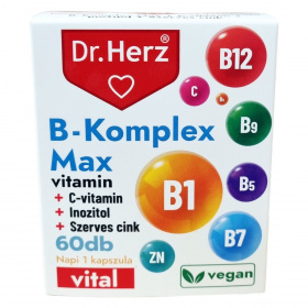 Dr. Herz B-komplex MAX kapszula 60db