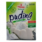 Haas Natural pudingpor - kókuszos 40g 