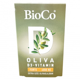 BioCo Oliva D3-vitamin Forte 4000 NE lágyzselatin kapszula 60db