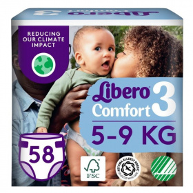 Libero Comfort 3 nadrágpelenka (5-9kg) 58db