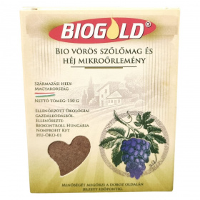 Biogold bio szőlőmag és héj mikroőrlemény 150g