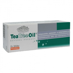 Dr. Müller Tea Tree Oil teafa olajos arc- és testápoló tej 150ml