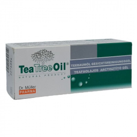 Dr. Müller Tea Tree Oil teafa olajos arctisztító gél 150ml