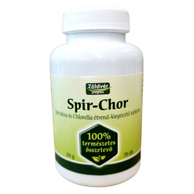 Zöldvér 100%-os Spir-Chor tabletta 78db