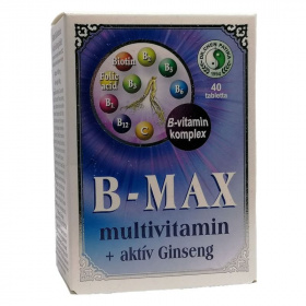 Dr. Chen B-Max Multivitamin és Aktív Ginseng tabletta 40db