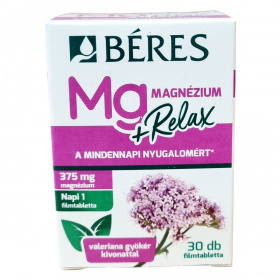 Béres Magnézium relax tabletta 30db