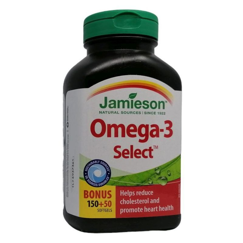 9493 Ft Jamieson Omega3 Select 1000mg kapszula 200db Herbadiszkont
