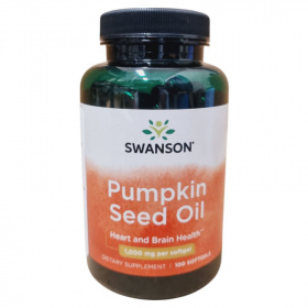 Swanson Pumpkin Seed Oil (Tökmagolaj) 1000mg gélkapszula 100db