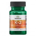 Swanson K2-vitamin 100mcg lágyzselatin kapszula 30db 