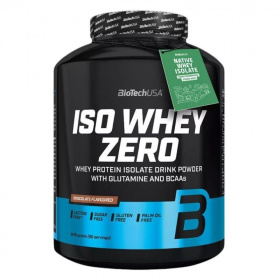 BioTechUSA Iso Whey Zero (csokoládé) tejsavó fehérjepor 2270g