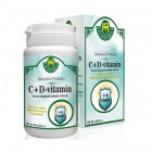 Herbária C+D-vitamin tabletta rutinnal 60db 