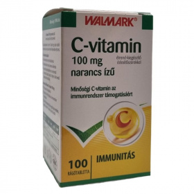 Walmark C-vitamin 100mg narancs ízű rágótabletta 100db