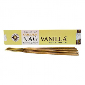 Vijayshree Golden Nag füstölő pálca - vanília 15g