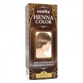 Venita Henna Color színező hajbalzsam nr. 14 - gesztenyebarna 75ml