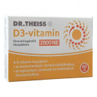 Dr. Theiss D3-vitamin filmtabletta 2000NE 60db 