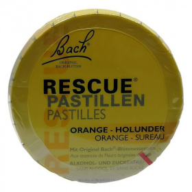 Bach Rescue pasztilla narancsos 50g