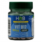 H&B B12-vitamin tabletta 1000 mcg 120 db 