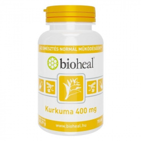 Bioheal Kurkuma (400mg) tabletta 70db