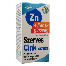 Dr. Chen Szerves Cink + Ginseng kapszula 70db