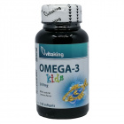 Vitaking Omega-3 Kids (Halolaj) gélkapszula 100db 