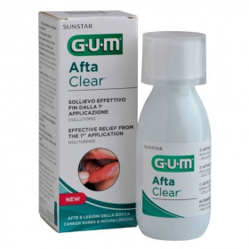 Gum Afta Clear szájvíz, 120ml