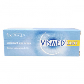 Vismed light nedvesítő szemcsepp 15ml